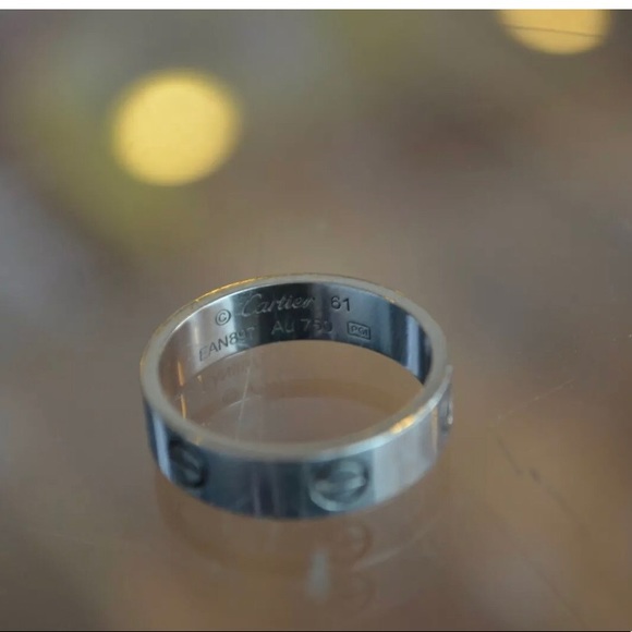 Authentic Cartier love ring - Picture 2 of 3